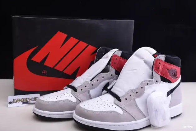 Cheap MAX OG Air 555088-126 Jordan High 1 Light Grey Smoke 0519